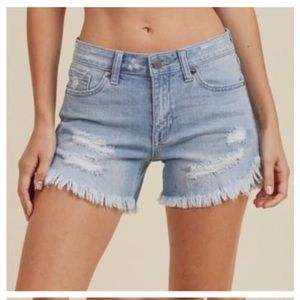 JBD Light Denim Shorts-Large